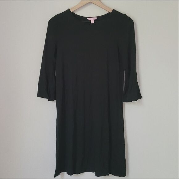 Lilly Pulitzer Ophelia Dress in Black Size Extra Small - Picture 2 of 8